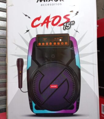 parlante mixor caos 15"