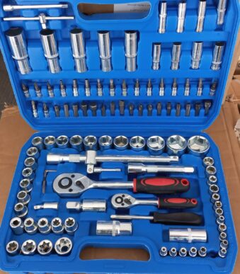 caja de herramientas 108 piezas tubos EX0056