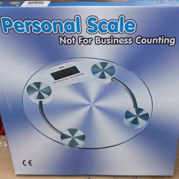 balanza de baño redonda