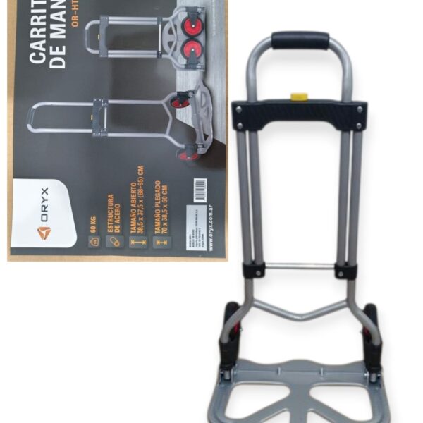 carrito de mano plegable oryx or-hts01