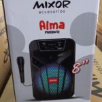 parlante mixor alma 8" con microfono