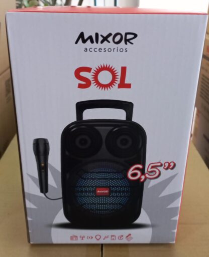 parlante sol mixor 6.5" con microfono