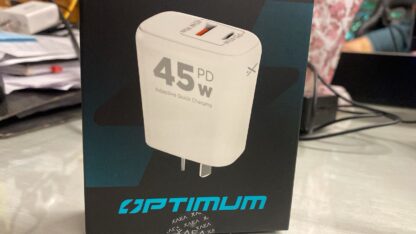 cargador xaea tipo c y usb hembra 45w OPTIMUM
