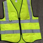 Chaleco reflectivo de trabajo con bolsillo y porta identificacion 600124