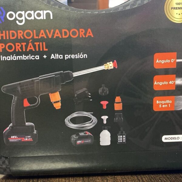 hidrolavadora portatil ogaan alta presion recargable s0019