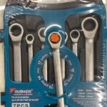 juego de 7 piezas llave combinada t-257