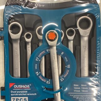juego de 7 piezas llave combinada t-257