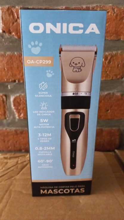 maquina corta pelo para mascotas perros onica oa-cp299