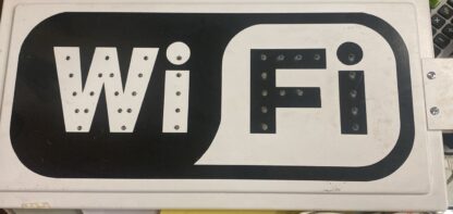 cartel luminoso wifi RETRO -  OFERTA