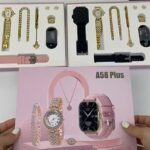 Smartwatch A58 Plus 2.02 Pantalla Grande con accesorios de joyería de fantasia