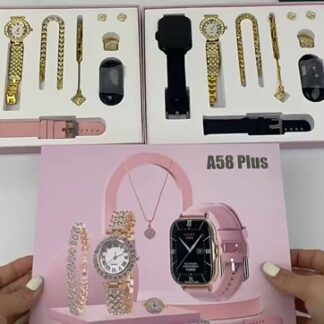 Smartwatch A58 Plus 2.02 Pantalla Grande con accesorios de joyería de fantasia Smartwatch A58 Plus 2.02 Pantalla Grande con accesorios de joyería de fantasia