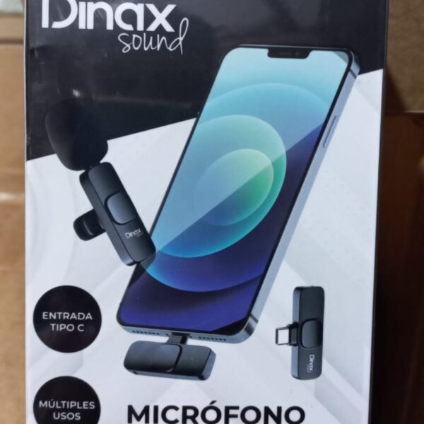 microfono corbatero simple dinax  DXBATCORTC tipo c