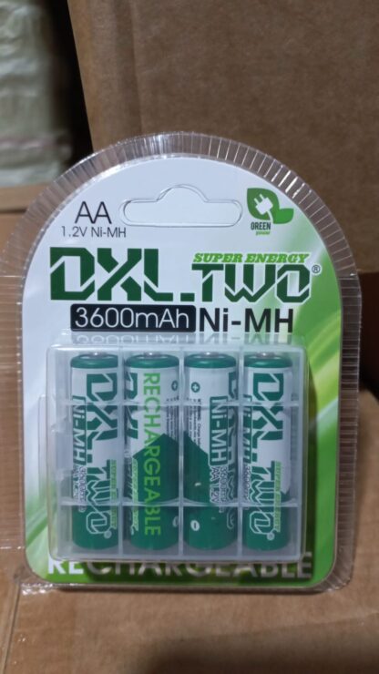 MXD01 PILAS RECARGABLE AA 3600mAh pack por