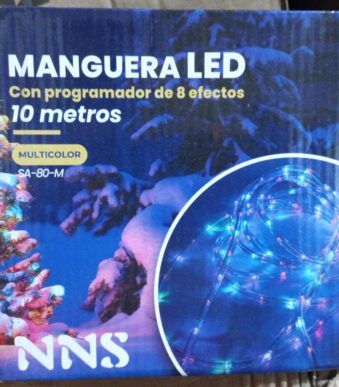 manguera led 10 metros modelo sa-80-m rgb