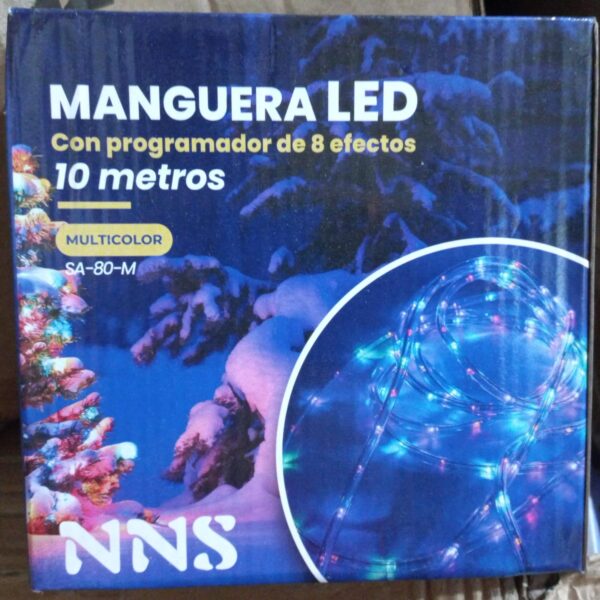 manguera led 10 metros modelo sa-80-m rgb