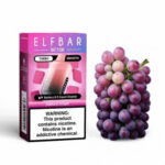 VAPER ELFBAR BUBBALOO GRAPE 15000 PITADAS