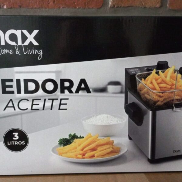 Freidora de aceite 2000w y 3 litros Dinax