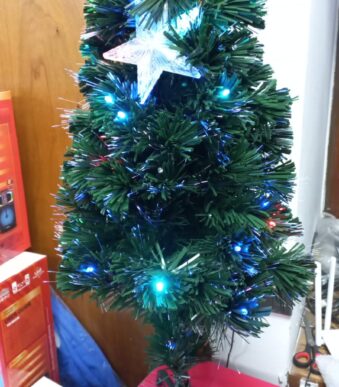 POL-30 ARBOL DE NAVIDAD 60CM C/LED MULTICOLOR