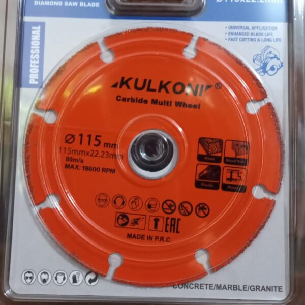 disco de corte de madera 115mm 0796