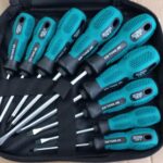 juego de 9 destornilladores con estuche y mango js-0802