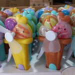 MINI VENTILADOR DE MANO FORMA DE HELADO