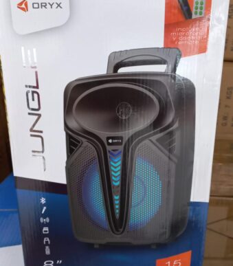 parlante oryx jungle 8" con detalle
