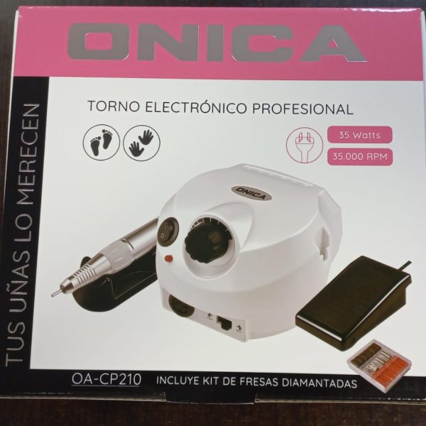 torno de uñas profecional oa-cp210 de manicura onica