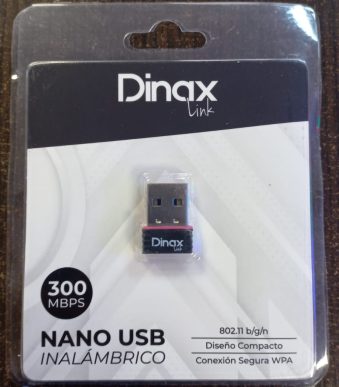 ADAPTADOR WI-FI, DINAX DXWUSB330 placa wifi usb