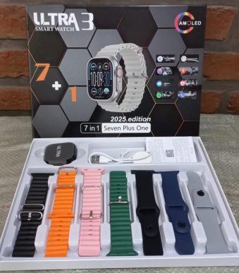 reloj 7 mallas intercambiables ultra 3