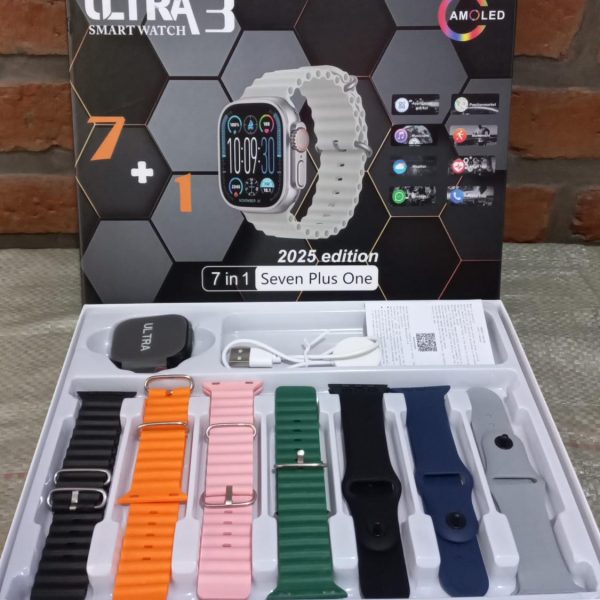 reloj 7 mallas intercambiables ultra 3