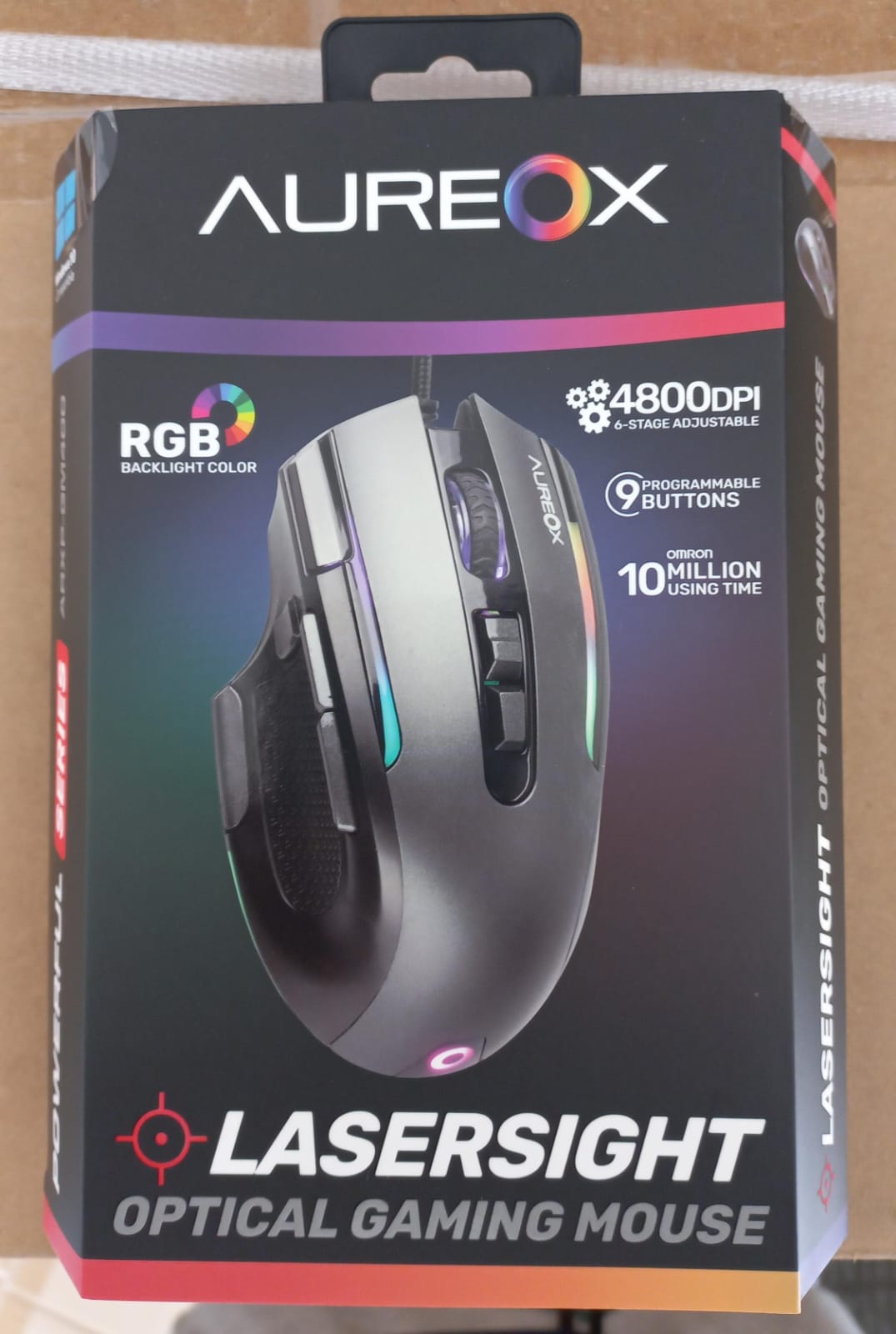 mouse gamer premium aureox m400 laseright 4800 dpi 9 botones mouse gamer premium aureox m400 laseright 4800 dpi 9 botones