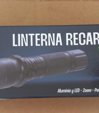 linterna recargable p55  niv910