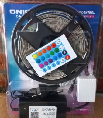 Tira rgb 5050 5 m con fuente y controlador HYTOSHY