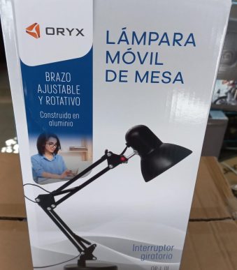 Lámpara velador oryx de mesa