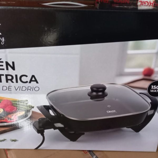 Olla Electrica DINAX PAELLERA ANTIADHERENTE  220v 1500w 3litros cuadrada