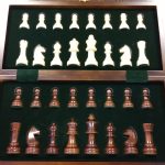 ajedrez magnetico premium madera