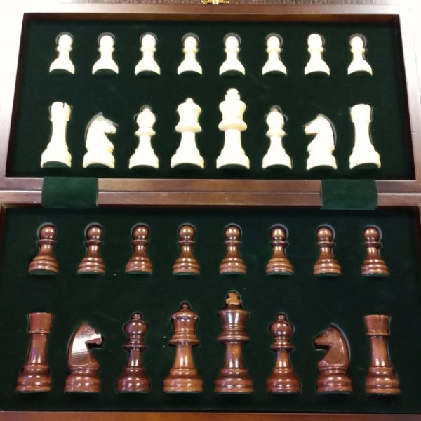 ajedrez magnetico premium madera