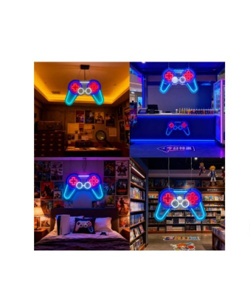 CARTEL NEON LED 696 JOYSTICK 30x35