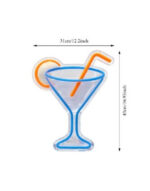 CARTEL NEON LED 689 COPA TRAGO 31X40 Codigo: 2-570