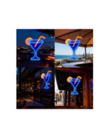 CARTEL NEON LED 689 COPA TRAGO 31X40 Codigo: 2-570