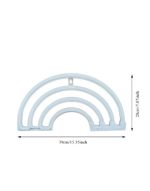 CARTEL NEON LED 673 ARCO IRIS 40x20