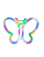 Luz neon mariposa 24cmx20cm