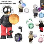 COMBO PARLANTE ASTRONAUTA + AURICULAR BLUETHOOT