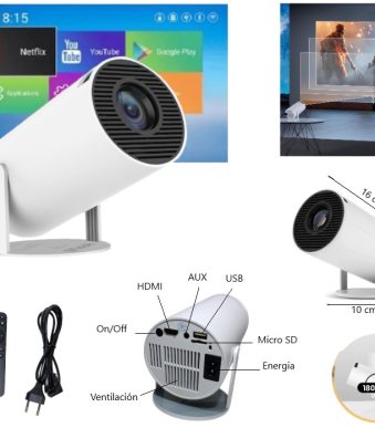 Proyector 4k android hy300