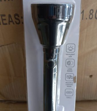 linterna aluminio 15w pm-81 recargable