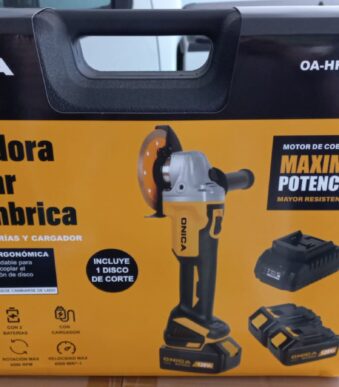 AMOLADORA RECARGABLE ONICA
