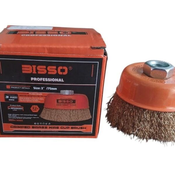 LANA DE ACERO, 4 PULGADAS BS-64 BISSO