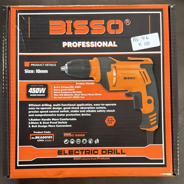 ATORNILLADORA TALADRO ELÉCTRICO BISSO BS-96