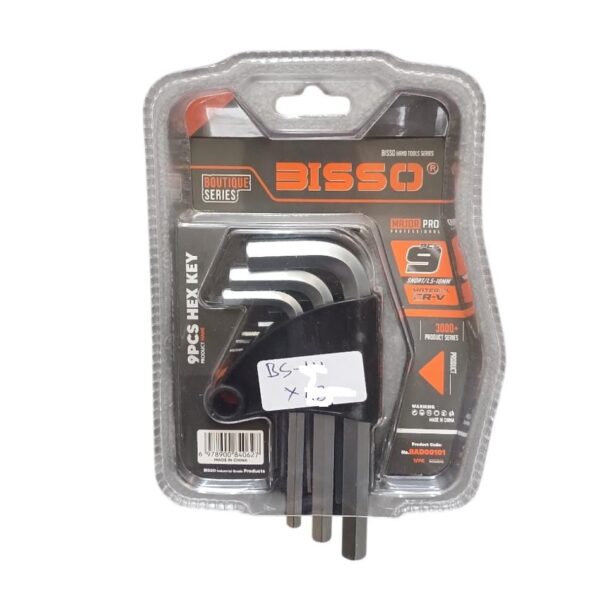 LLAVE ALLEN 6 PIEZAS GRANDE BS-109 BISSO