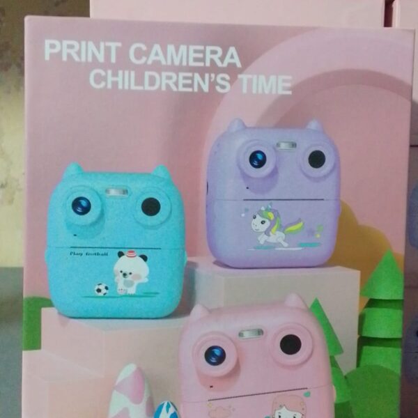 Camara Impresora Termica Portatil Niños Bluetooth Recargable q5
